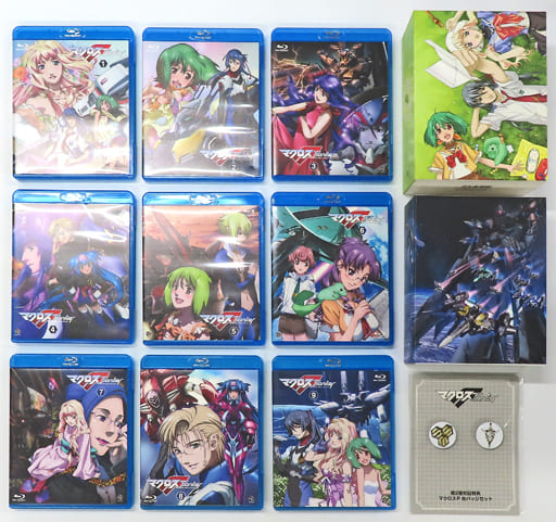 Anime Blu Ray Disc Incomplete Macross F Frontier 9 Volume Set With