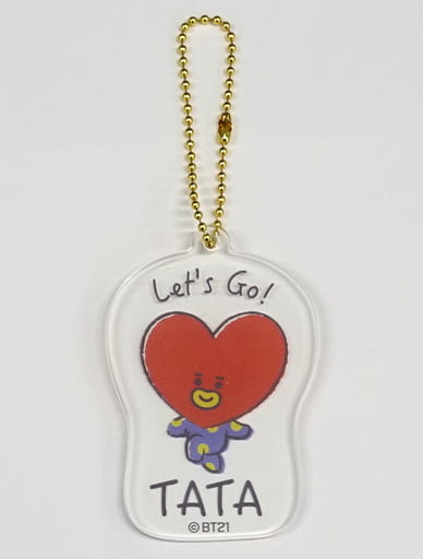 Miscellaneous Goods Single Item TATA Buoy Acrylic Key Chain BT21