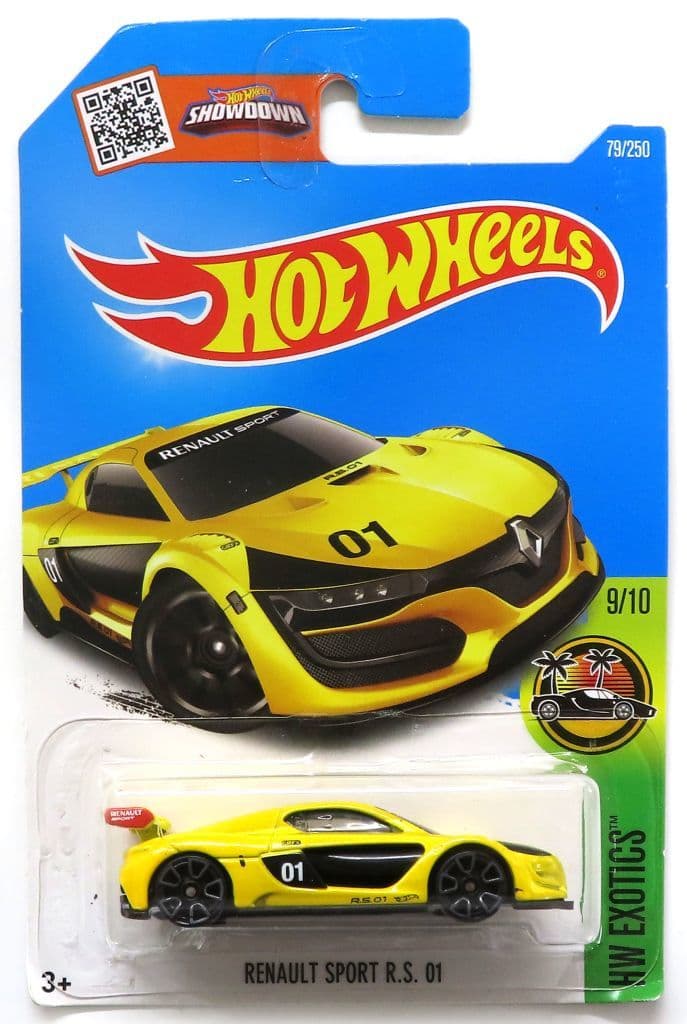 駿河屋 RENAULT SPORT R S イエローブラック Hot Wheels HW EXOTICS