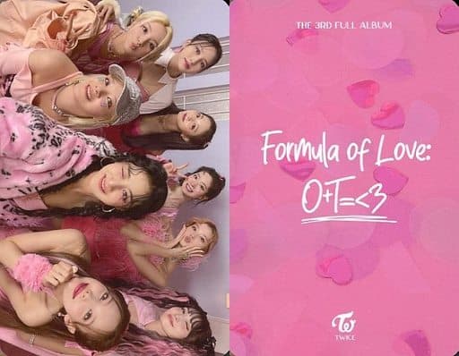 Collection Card Female Cd The Rd Full Album Formula Of Love O