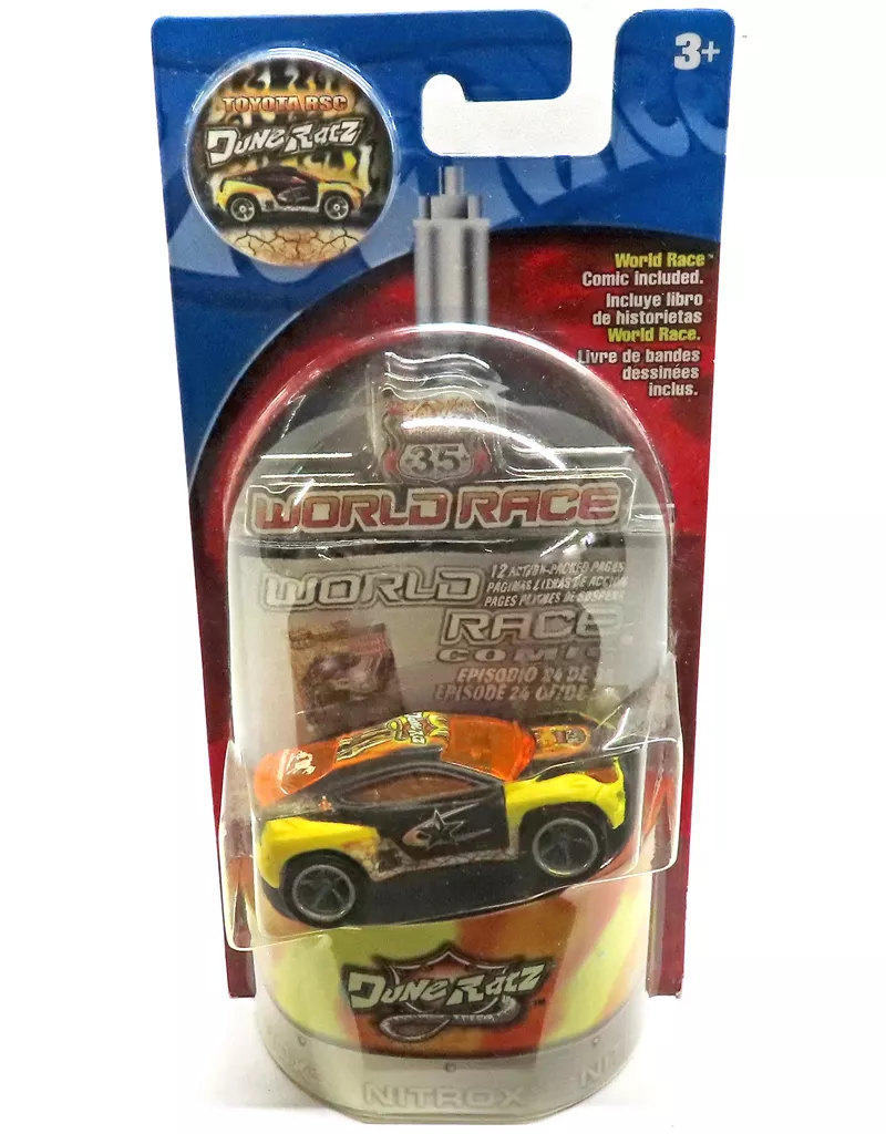駿河屋 1 64 TOYOTA RSC イエローブラック Hot Wheels WORLD RACE DUNE Ratz B0877 ホットウィールhotwheels