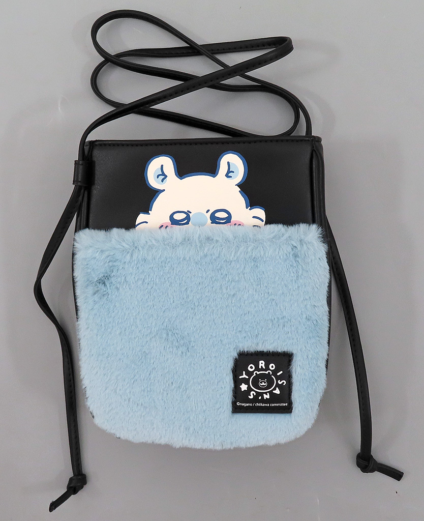 ちいかわ×GU ショルダーバッグ　ポーチ 黒 モモンガ　他　まとめ売り ちいかわ - ちいかわ GU ショルダーポーチ モモンガの通販 by 月