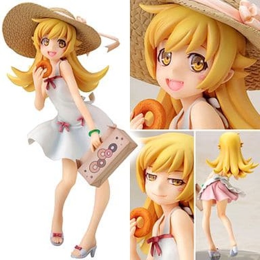 フィギュア　[破損品/サンダル欠品/ランクB] 忍野忍 「偽物語」 1/8 PVC製塗装済み完成品 駿河屋 -<中古>[破損品/付属品欠品/ランクB] 忍野忍 「偽物語