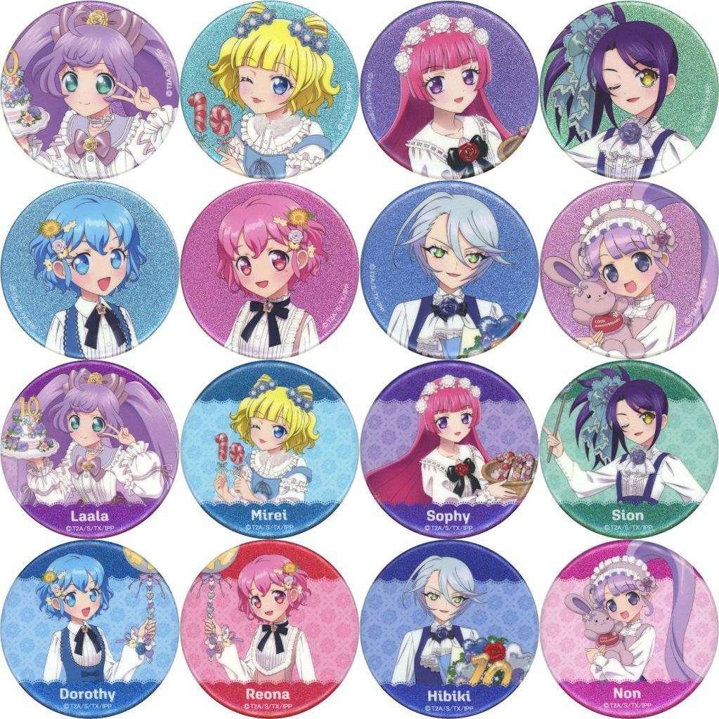 駿河屋 -<中古>全16種セット 「プリパラ10周年 POP UP SHOP in AMNIBUS