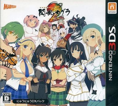 ニンテンドー3DS - 3DS★閃乱カグラ2 真紅 にゅうにゅうDXパック 同梱特典未使用&amp;予約特典CD 3DS]閃乱カグラ2 -真紅- にゅうにゅうDXパック 限定版