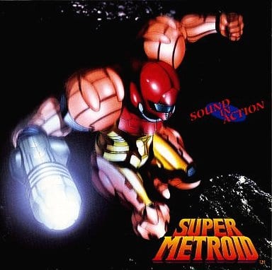 ステッカー　CD スーパーメトロイド サウンドINアクション 倉吉店】ステッカー付 / SUPER METROID “SOUND IN ACTION