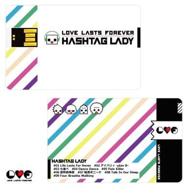 LOVE LASTS FOREVER　HASHTAG LADY　ボカロ　USB LOVE LASTS FOREVER HASHTAG LADY ボカロ USB - メルカリ
