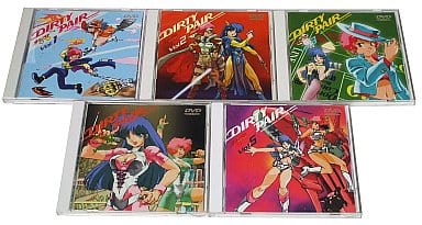 LD）ダーティペア オリジナル新ビデオシリーズ 全5巻セット 中古