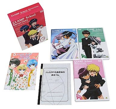 Anime DVD CLAMP Gakuen Detectives DVD MEMORIAL BOX [First edition