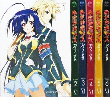 Anime Dvd Medaka Box Abnormal First Production Edition 6 Volume Set Video Software Suruga Ya Com