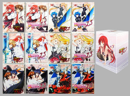 新品ケース付　ハイスクールD×D　1期～4期　DVD　全巻セット ハイスクールD×D Blu-ray BOX第1期登場！第3期制作決定！