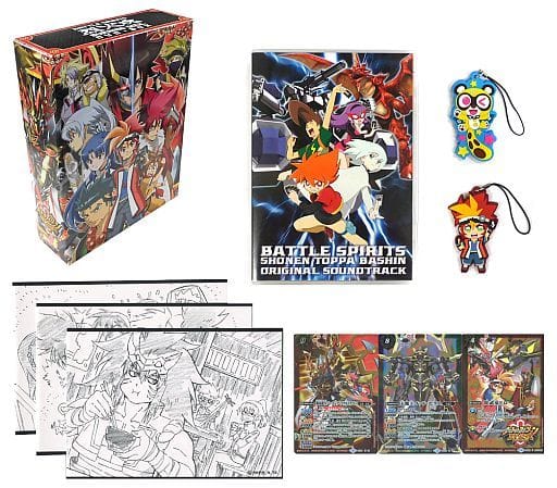 バトルスピリッツ 烈火魂 DVD BOX サントラCD付き