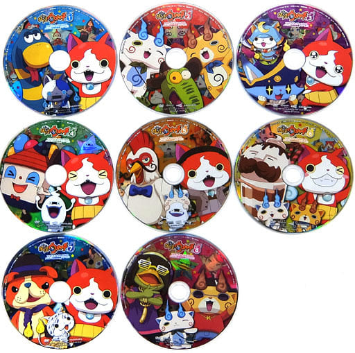 Yokai Watch Tv Anime Collection Dvd Meriken Yokai First Appearance Series 8 Volume Set Video Software Suruga Ya Com