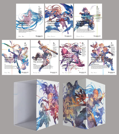 Anime DVD GRANBLUE FANTASY The Animation Limited Edition 7-Volume