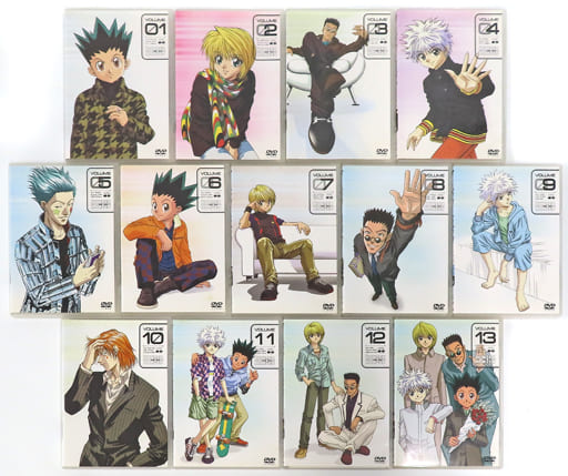 アニメDVD　不備有)HUNTER×HUNTER ハンター×ハンター 初回版 全13巻セット (状態：第1巻のポスターに傷み有り) 駿河屋 -<中古>不備有)HUNTER×HUNTER ハンター×ハンター 通常版