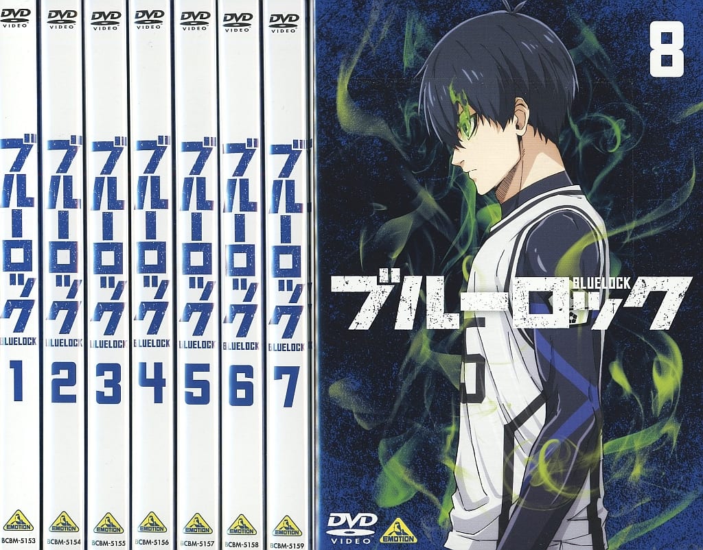 osaru333jpさん　新品ケース交換済み　ブルーロック DVD8巻セット Amazon.co.jp: ブルーロック DVD 全8巻セット 全巻収納BOX付属