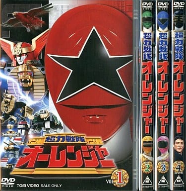 超力戦隊オーレンジャー 〈2枚組〉　全4巻 超力戦隊 オーレンジャー -ひかりのくにTVミニワイドえほん- 全4冊