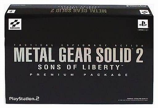 PS2 software METAL GEAR Solid 2 Sons of Liberty Premium Package