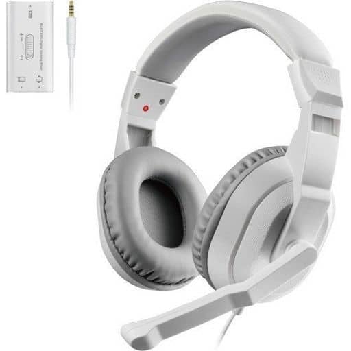 PC hardware Gaming Headset with Wired Digital Mixer (White) [HS