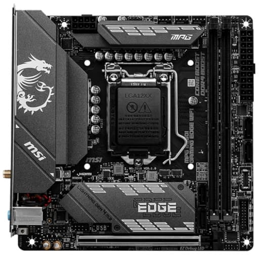 PC hardware MSI Motherboard MPG B560I GAMING EDGE WIFI [MPG B560I ...