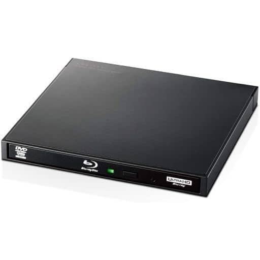 USB3.2 Gen1 (USB3.0) Native Portable BD Drive (Black) [LBD