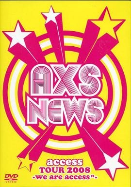 ぶ*ん様 AXS NEWS TOUR2008 we are access DVD AXS NEWS TOUR2008 we are access DVD 浅倉大介