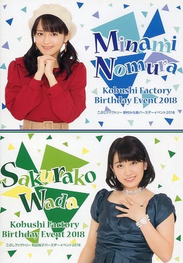 野村みな美 和田桜子 2018 2019 バースデーDVD こぶしファクトリー 駿河屋 -<中古>こぶしファクトリー 野村みな美・和田桜子 バースデー