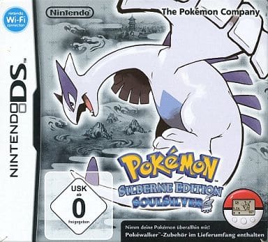 ニンテンドーDSソフト　EU版 POKEMON SILBERNE EDITION SOULSILVER [ポケウォーカー同梱] (国内版本体可) 駿河屋 -<中古>EU版 POKEMON SILBERNE EDITION SOULSILVER [ポケ