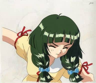 OVA 下級生 セル画　フィルム　2枚　神山みこ　非売品　レア ☆下級生シリーズ・セル画②・神山みこ水着・エルフ・ピンク