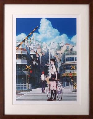 時をかける少女 額装複製原画 時をかける少女」複製原画〈相合傘〉: その他グッズ | カドスト