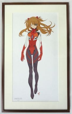 ソ*ス様 エヴァンゲリオン展限定　複製原画　アスカ エヴァンゲリオンイラスト展II】松原秀典複製原画M:アスカ＆マリS34