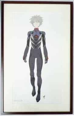 エヴァンゲリオン 渚カヲル 複製原画 コヤマシゲト 受注生産品】【エヴァンゲリオンイラスト集2007－2017】複製画展