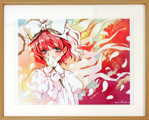 リトルウィッチ＆大槍葦人イラスト展『9 NINE』 複製画 駿河屋 -<中古>リトルウィッチ＆大槍葦人展示会 複製イラスト D（漫画