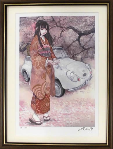 駿河屋 -<中古><<イラスト画集>> 付属品付)冬目景 アートグラフ (旧車