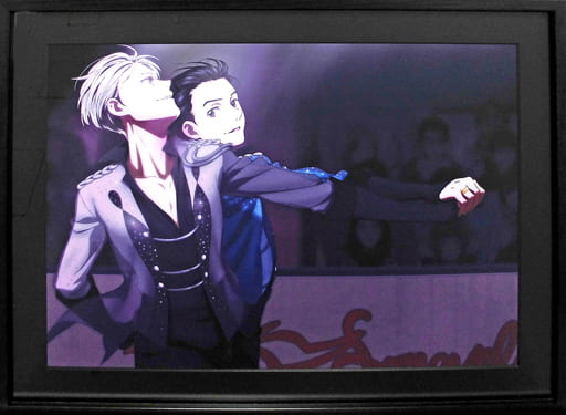 ユーリ!!! on ICE 高精細複製原画　勝生勇利 EX 駿河屋 -<中古>付属品付)YURI on ICE 高精細複製原画 「勝生勇利 EX