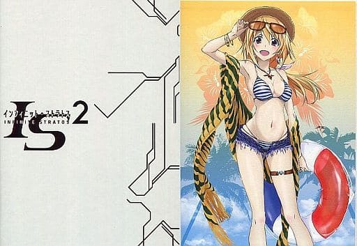 アニメムック　インフィニット・ストラトス2 アニメ描き下ろし豪華ポートレート シャルロット・デュノア 特典 駿河屋 -<中古>インフィニット・ストラトス2 アニメ描き下ろし