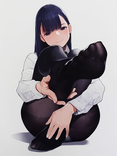 駿河屋 -<中古><<イラスト画集>> くろタイツ アートボード(大