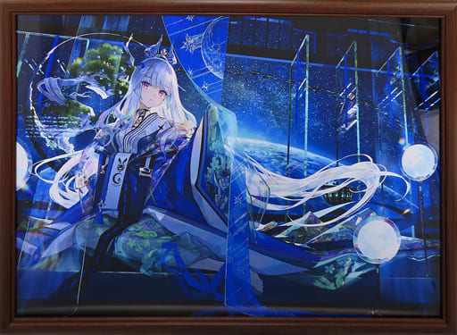 藤ちょこかぐや姫複製画 駿河屋 -<中古>付属品付)藤ちょこ 複製原画「かぐやひめ-A.D.3021