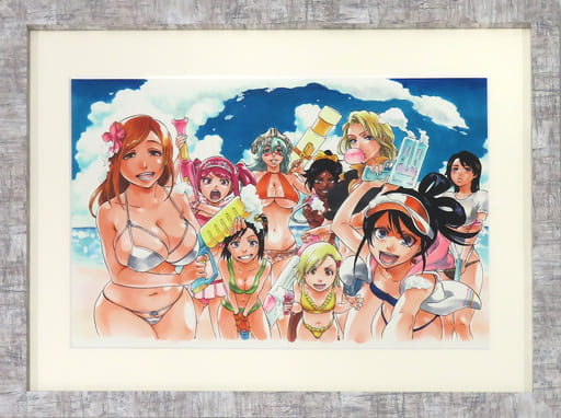 BLEACH 額装高精細複製原画 No.4 水着 BLEACH』額装高精細 複製原画 No.4 BLEACH EX. 水着
