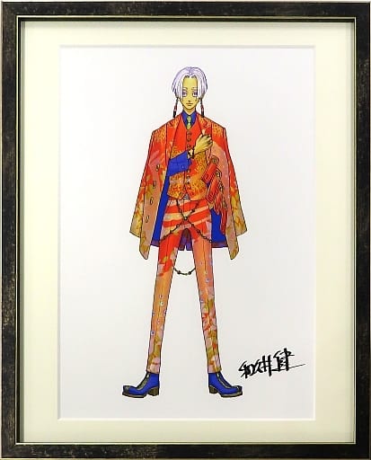アニメムック　付属品付)TOKYO 卍 REVENGERS EXHIBITION 複製原画 黒川イザナ (複製サイン入り) 駿河屋 -<中古>付属品付)TOKYO 卍 REVENGERS EXHIBITION 複製
