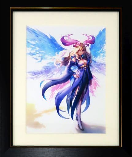 【未使用】モンスターストライク ルシファー 絶望の夜明け Loppi 複製原画 駿河屋 -<中古>付属品付)モンスターストライク THE MOVIE ルシファー