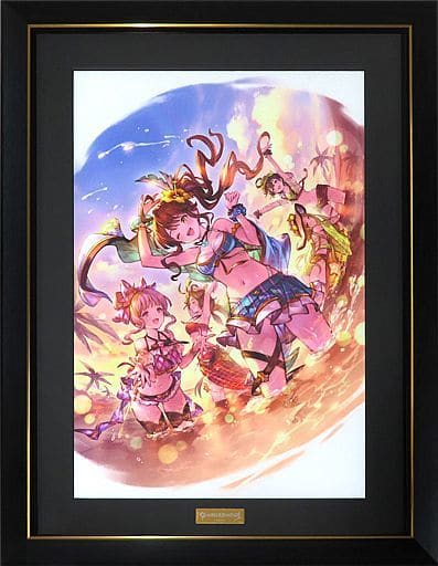 グランブルーファンタジー 高精細複製画(ディアンサ 水着バージョン) 駿河屋 -<中古>付属品付)グランブルーファンタジー 高精細複製画