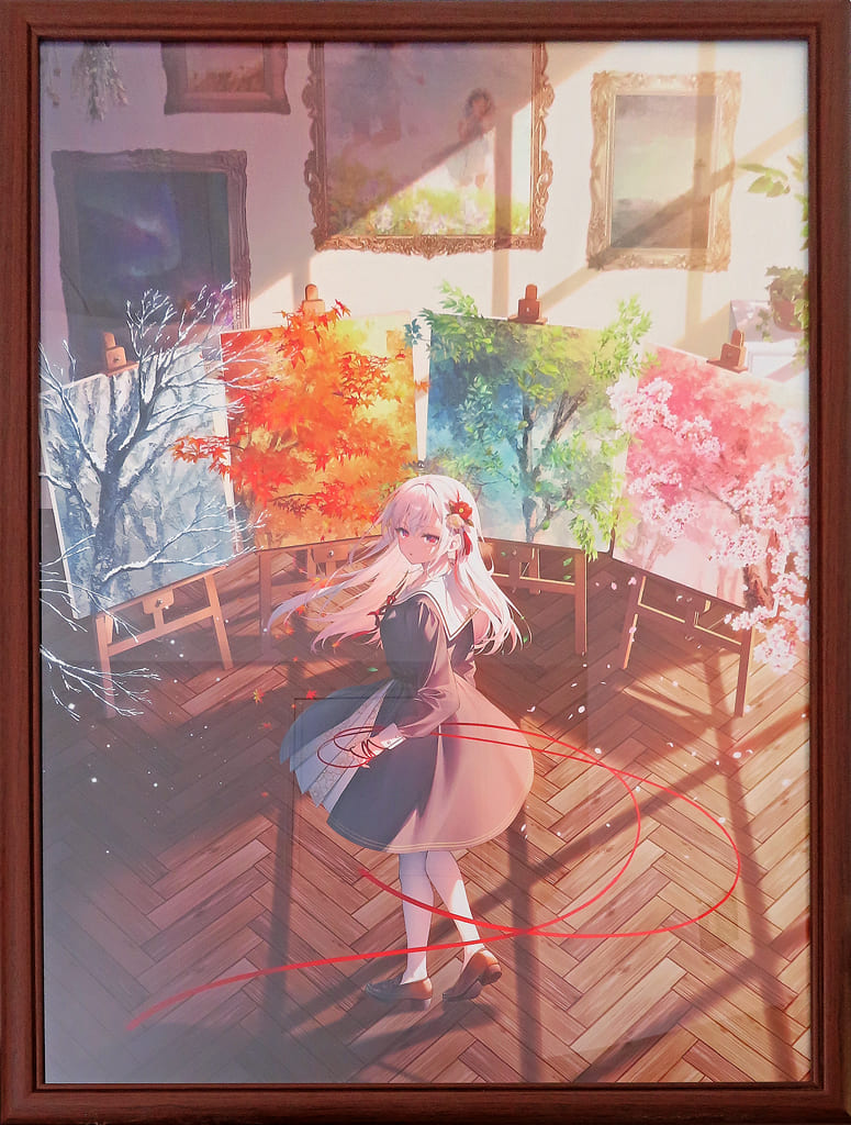 絵師100人展13」 遠坂あさぎ 複製原画[四季廻り] Amazon.co.jp: 絵師100