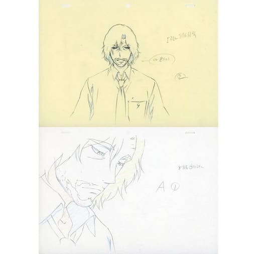 残響のテロル 生原画 セル画 駿河屋 -<中古>残響のテロル 生原画コレクション 2枚セット (柴崎