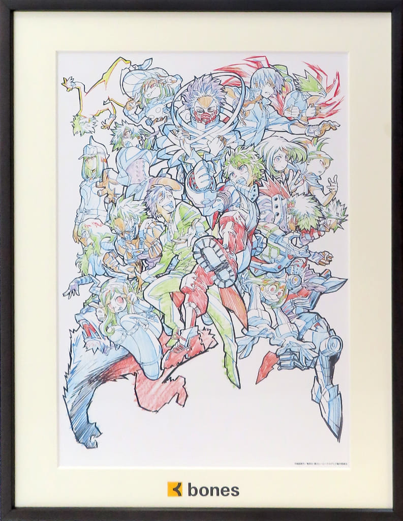 僕のヒーローアカデミア 原画　ミストグラフ 駿河屋 -<中古>僕のヒーローアカデミア キービジュアル原画ミスト