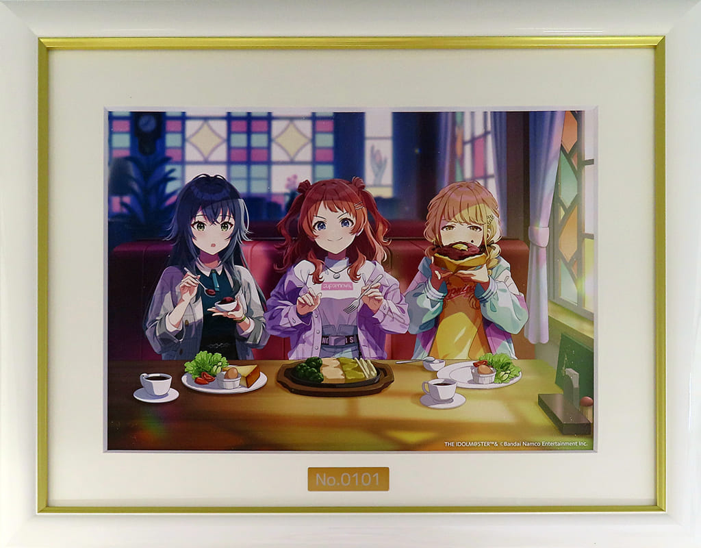 学園アイドルマスター　HMVコラボ限定　複製原画　ファイングラフ　サクライロ 8月一般発売】「学園アイドルマスター」描き下ろし複製原画