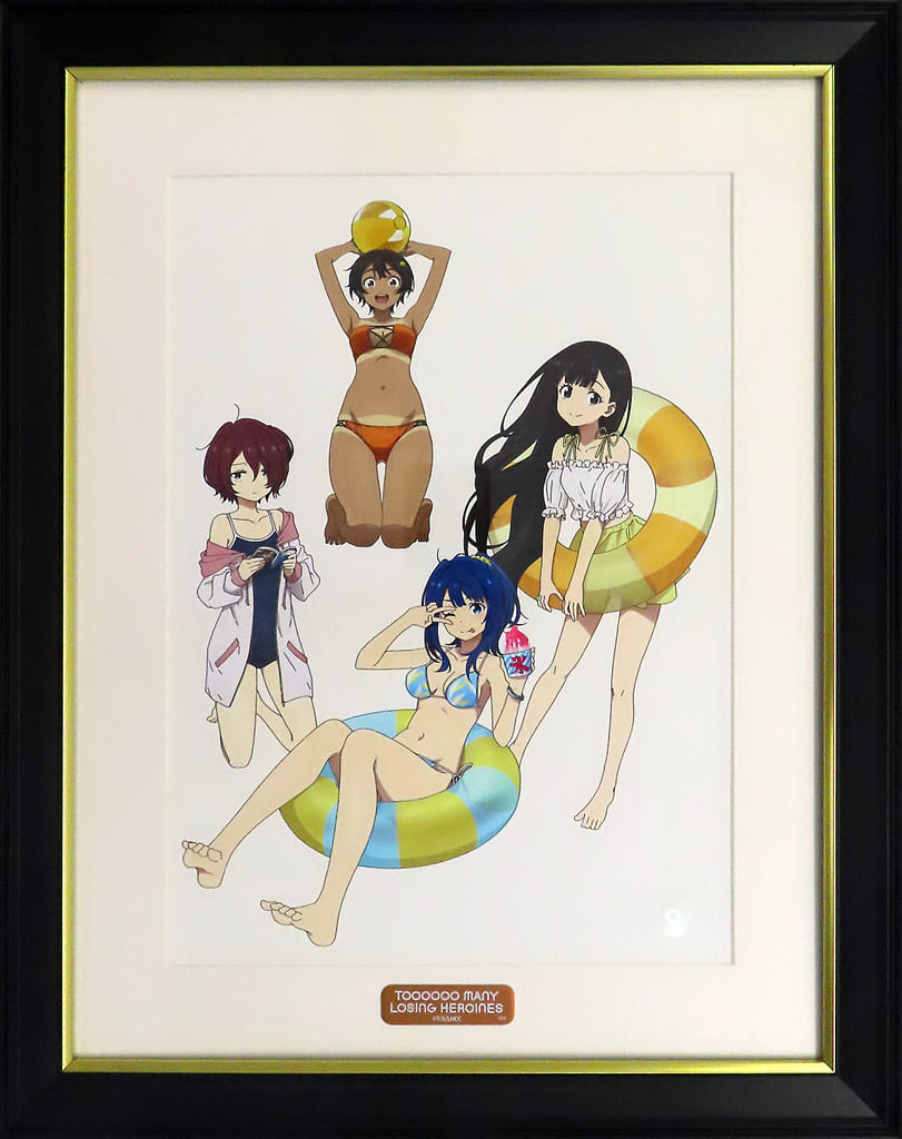 負けヒロインが多すぎる！　メモリアルアート 水着 ver. 駿河屋 -<中古>付属品付)TVアニメ「負けヒロインが多すぎる