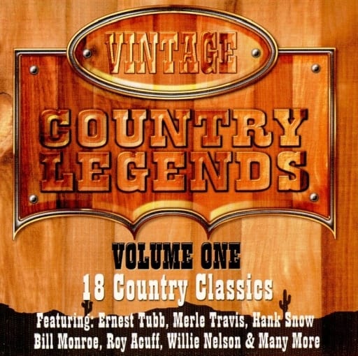 Various Artists   Vintage Country Legends Volume 1 [import Edition 