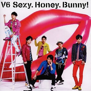 激レア【未開封】V6 Sexy.Honey.Bunny! SEXY盤 セクバニ 駿河屋 -<中古>V6 / Sexy.Honey.Bunny!(Honey盤)[DVD付初回生産限定