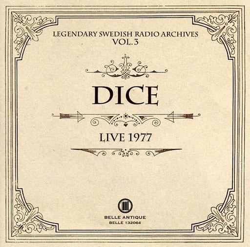 Western music CDs Dice / LIVE 1976 Music software